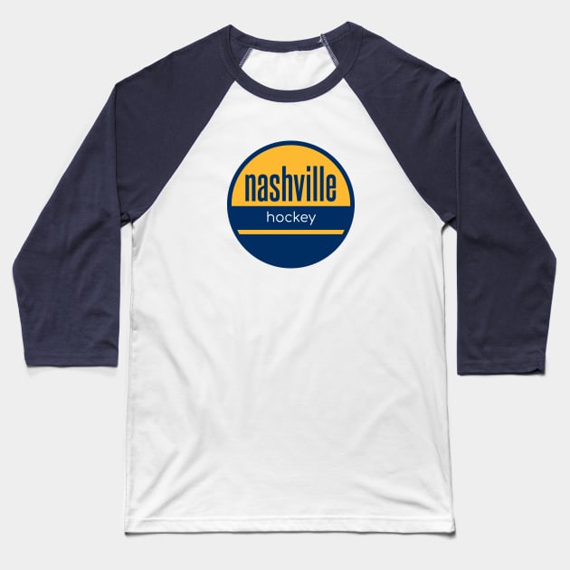 nashville predators hockey Baseball T-Shirt by BVHstudio